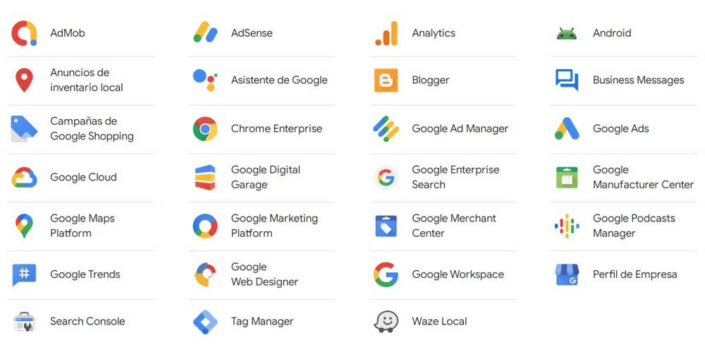 foto de productos google para empresas